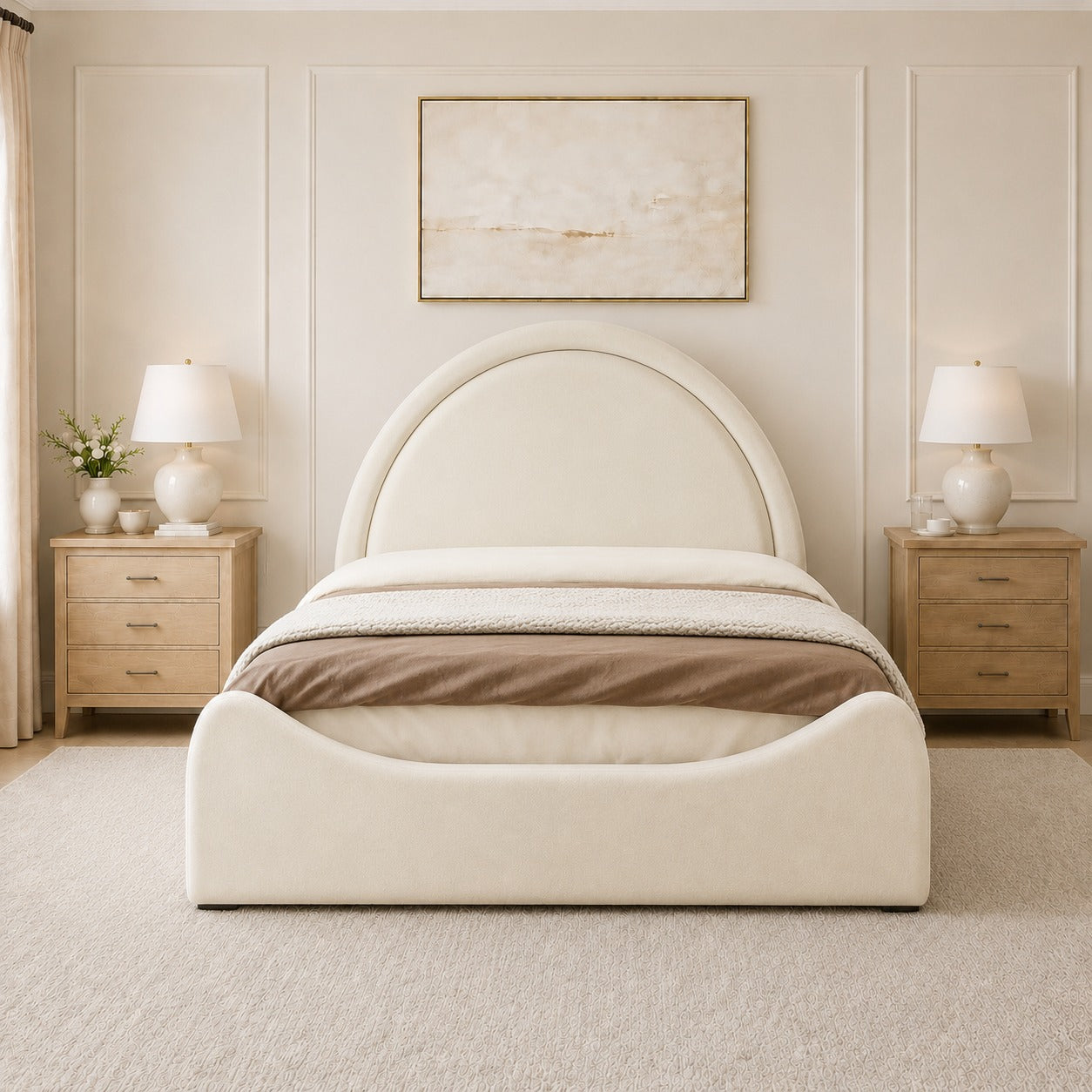 Modern princesses kids bed