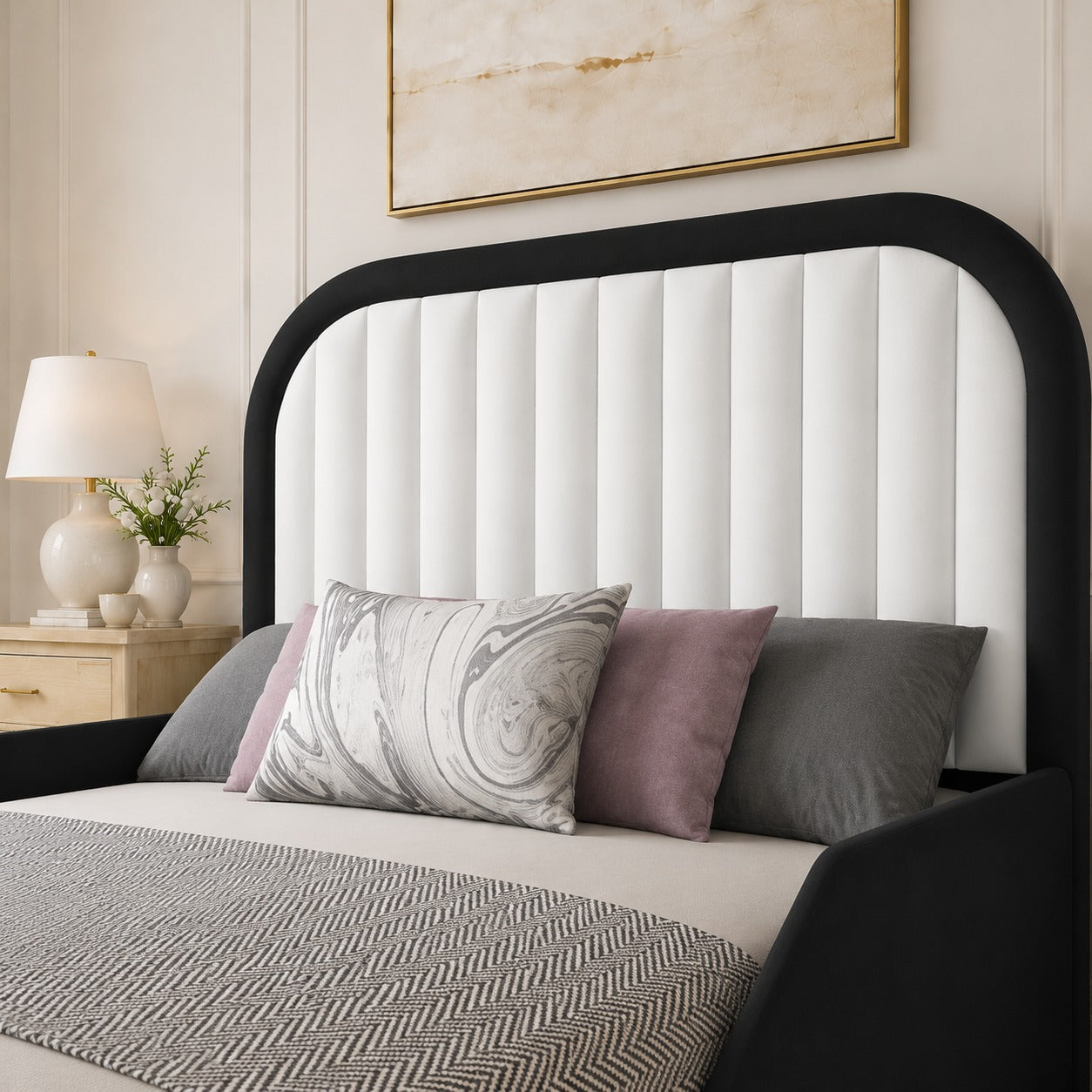Princess Kids bed with safety