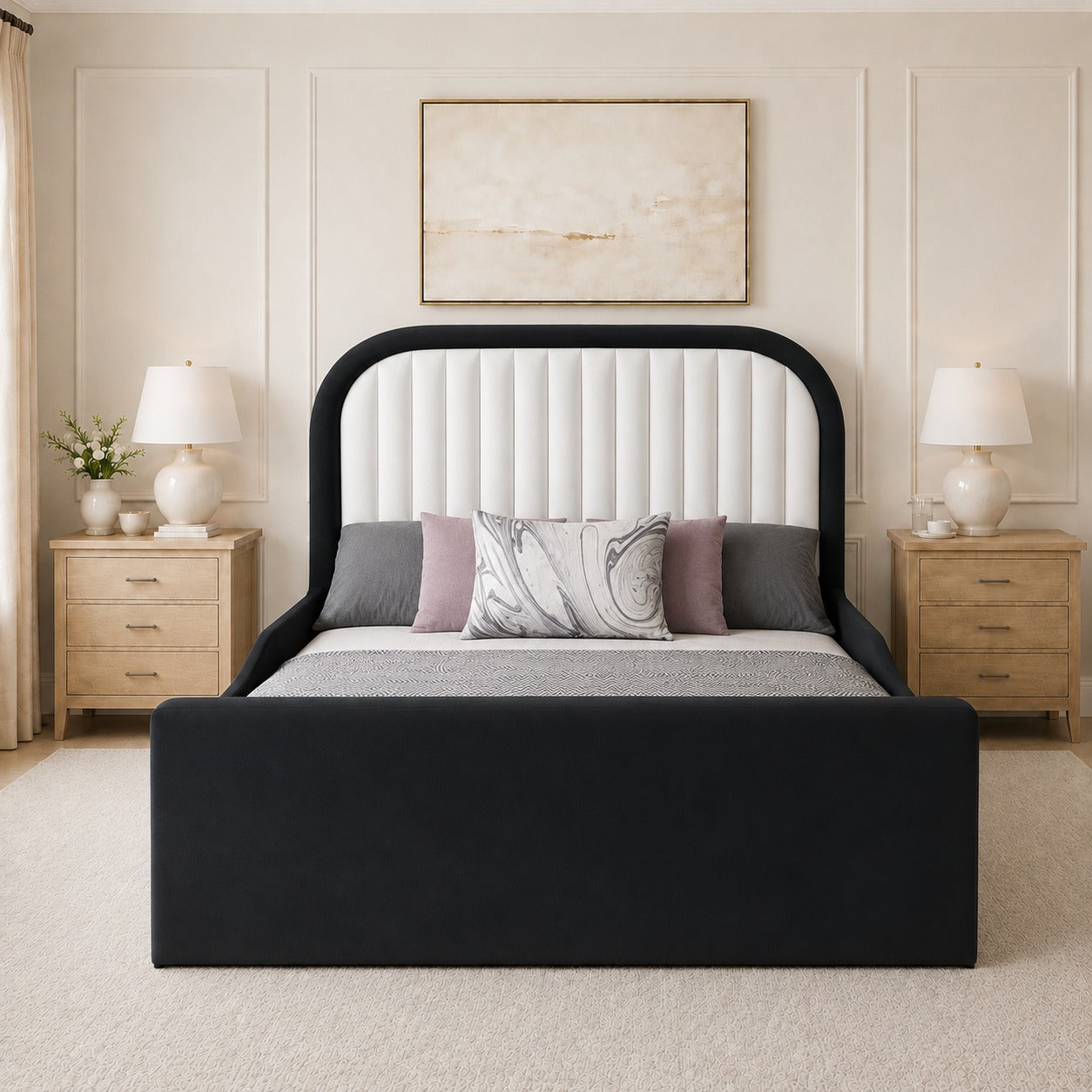 Princess Kids bed with safety