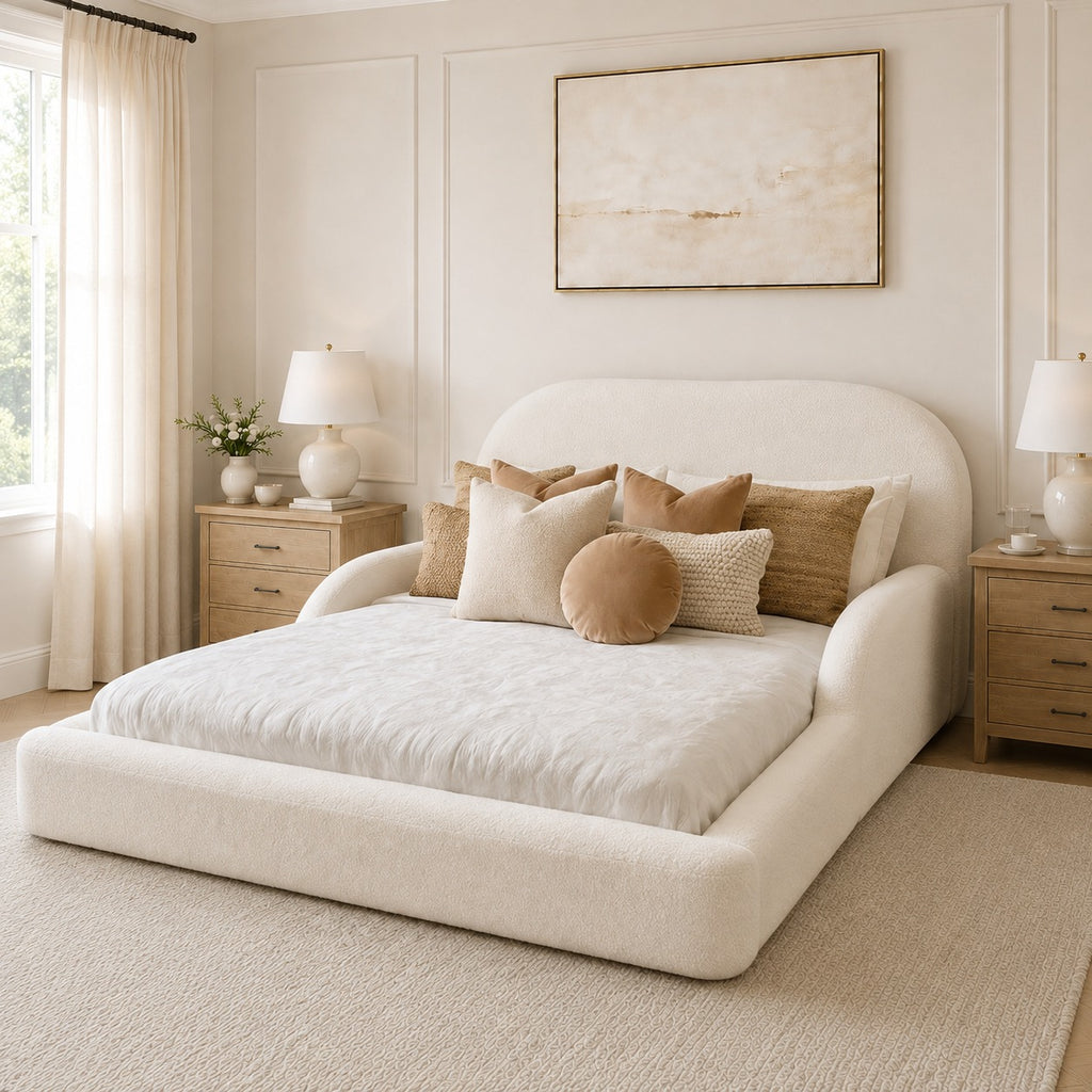 kids bed modern 2026 teddy fur