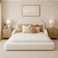 kids bed modern 2026 teddy fur